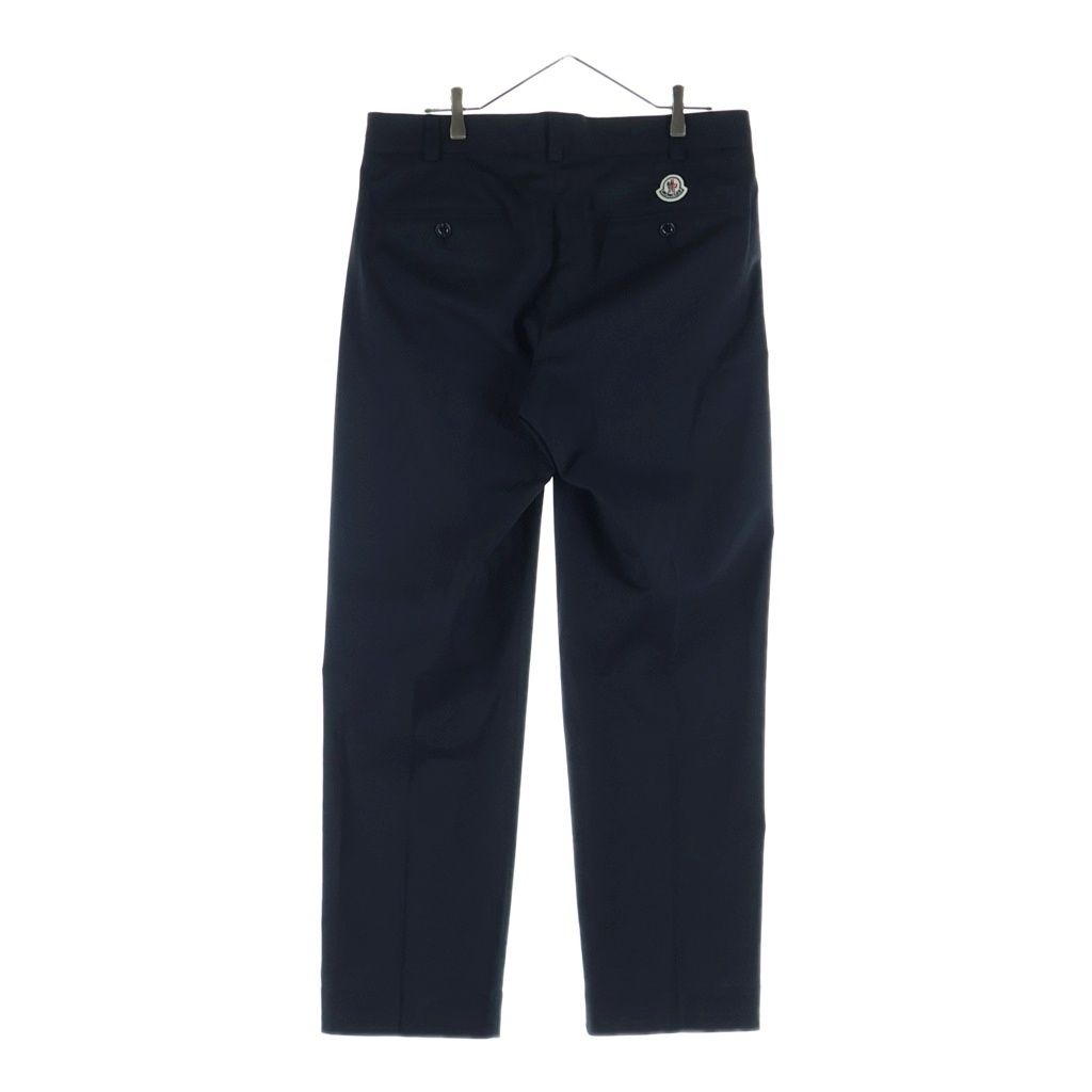 Moncler Pantalone Sportivo Pants Trousers Black with Logo Patch