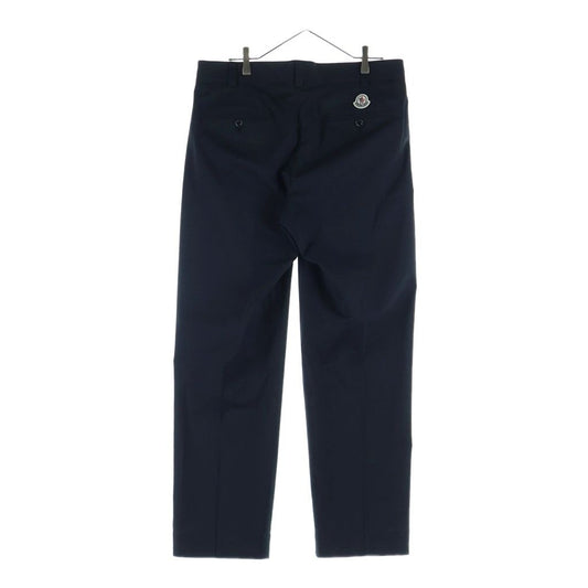 Moncler Pantalone Sportivo Pants Trousers Black with Logo Patch