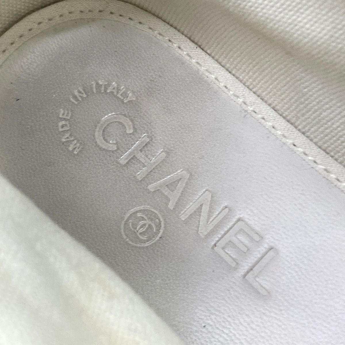 Chanel Sneakers Black High Cut Leather — view 9