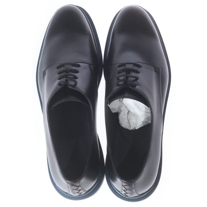 Bottega Veneta Intrecciato Leather Lace Up Dress Business Shoes Dark Brown Blue — view 4