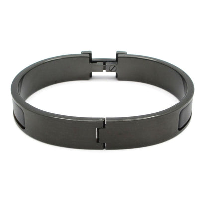 Hermes Bracelet Click HH So Black Matte Enamel — view 3