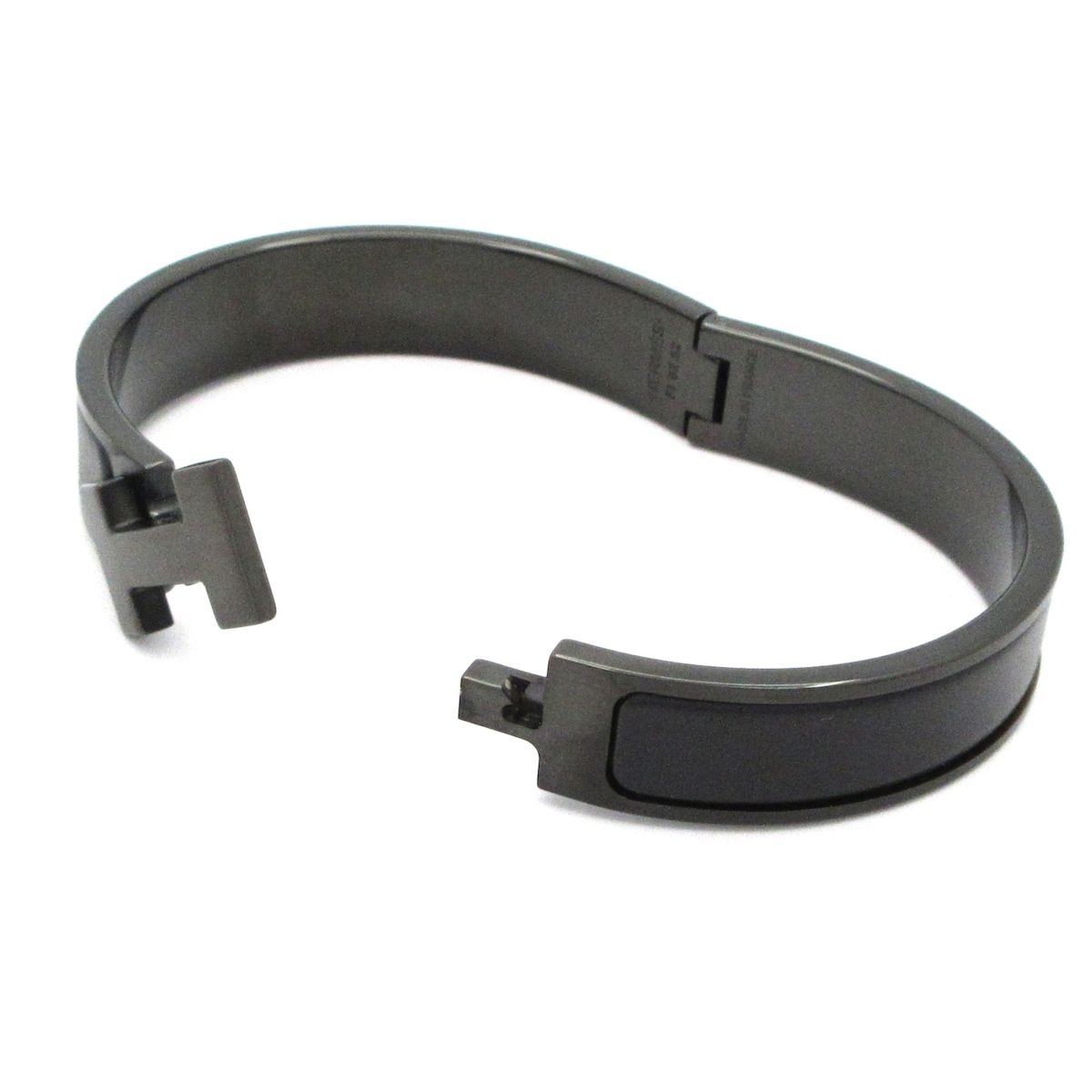 Hermes Bracelet Click HH So Black Matte Enamel — view 5