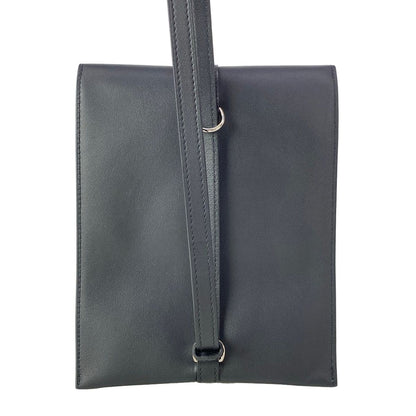 Hermes Shoulder Bag Grenant Go Black Silver — view 3