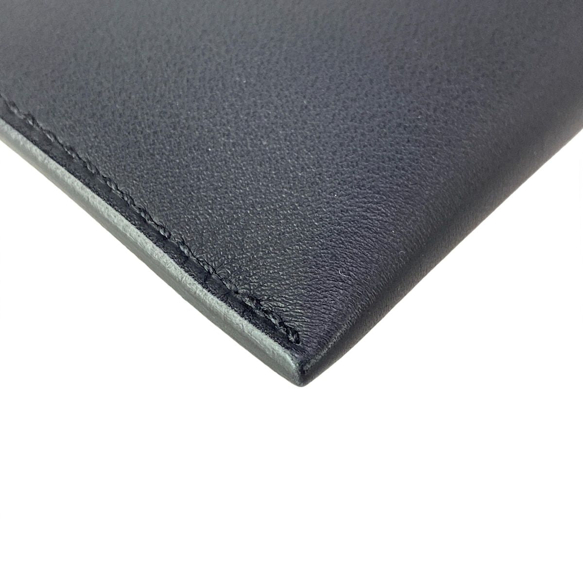 Hermes Shoulder Bag Grenant Go Black Silver — view 8