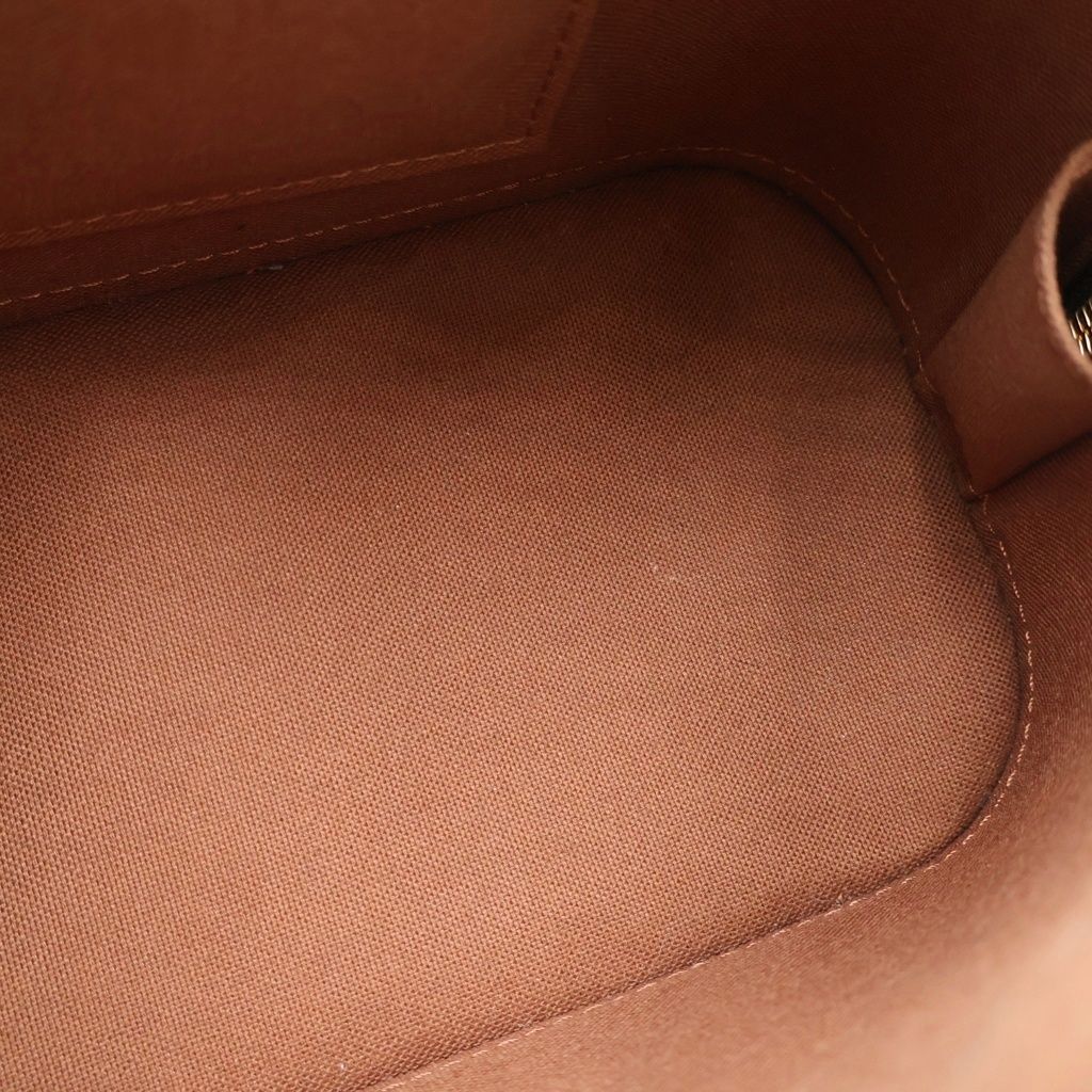Louis Vuitton Monogram Alma BB 2-Way Shoulder Bag Brown Leather Gold — view 5