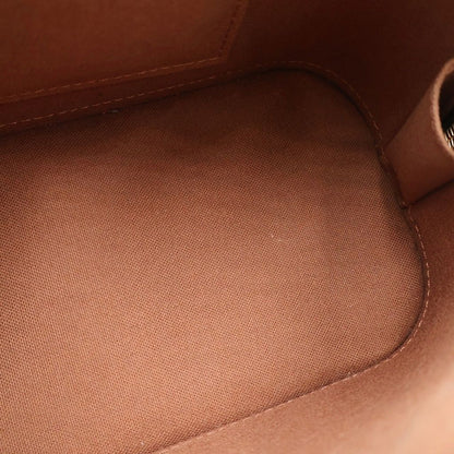 Louis Vuitton Monogram Alma BB 2-Way Shoulder Bag Brown Leather Gold — view 5