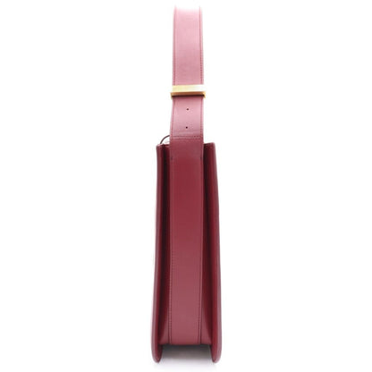 Bottega Veneta Marie Shoulder Bag Red Burgundy Leather Gold — view 3