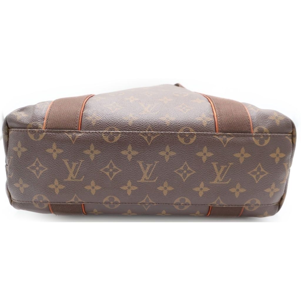 Louis Vuitton Monogram Kababob Tote Brown Leather Gold — view 4