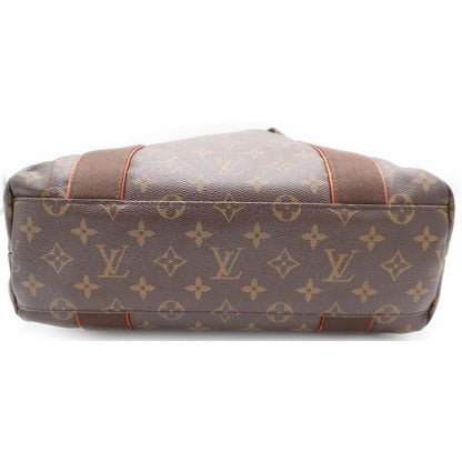Louis Vuitton Monogram Kababob Tote Brown Leather Gold — view 4