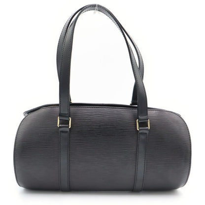 Louis Vuitton Epi Souflo Handbag Black Noir Leather Gold — view 2