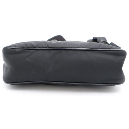 Prada Re Edition Re-Nylon Shoulder Bag Black Silver — view 4