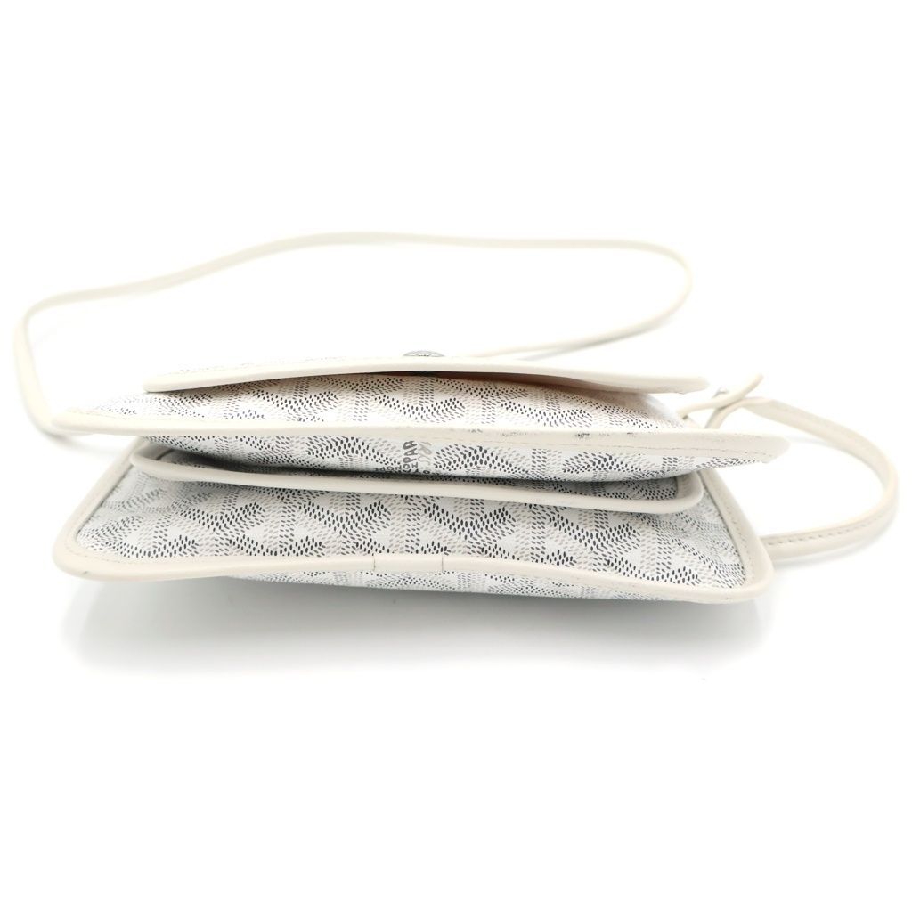 Goyard Plumet Heliborne Shoulder Bag White — view 4