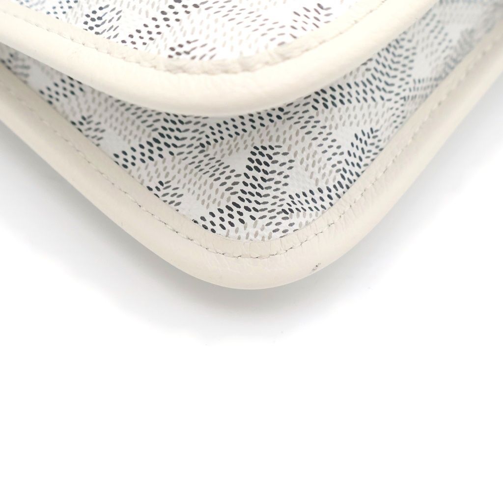 Goyard Plumet Heliborne Shoulder Bag White — view 6