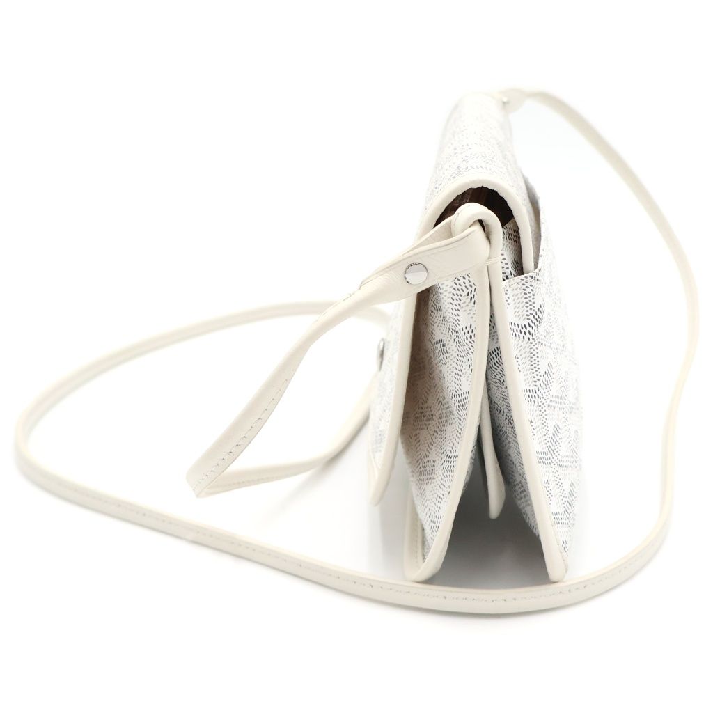 Goyard Plumet Heliborne Shoulder Bag White — view 3