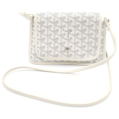 Goyard Plumet Heliborne Shoulder Bag White
