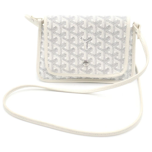 Goyard Plumet Heliborne Shoulder Bag White