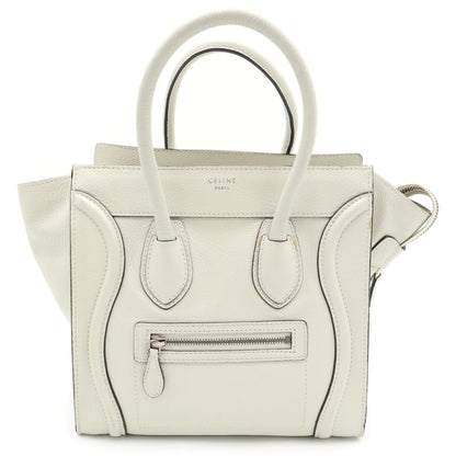 Celine Luggage Micro Handbag Mint