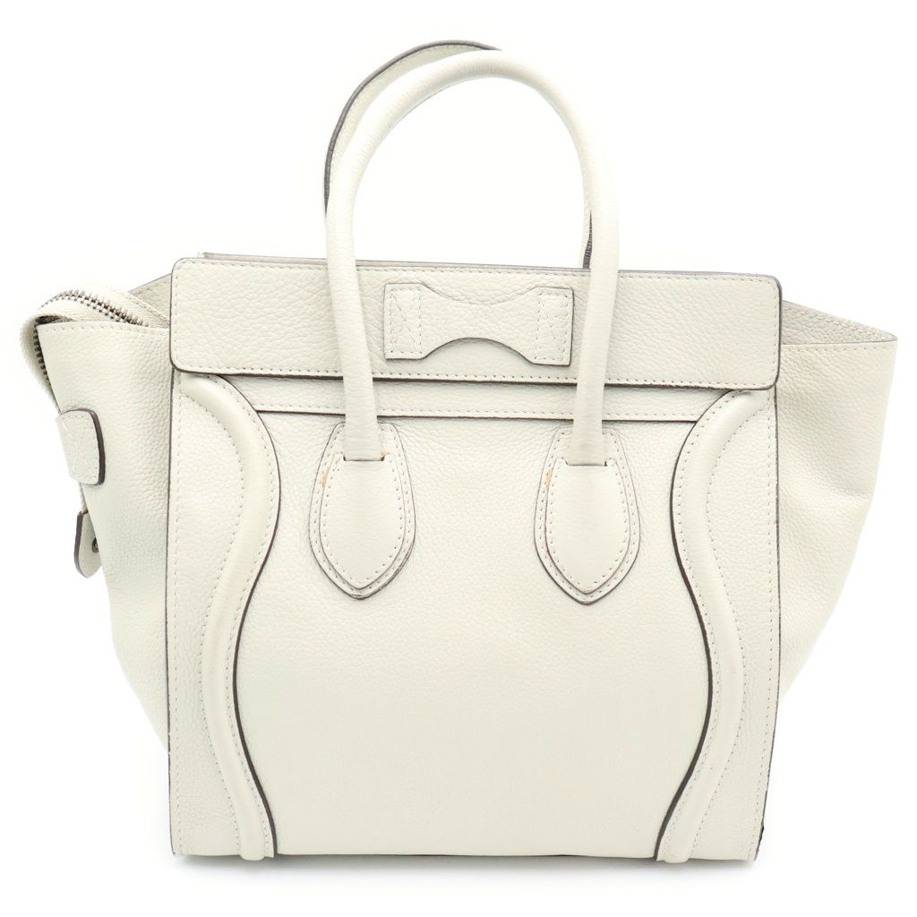 Celine Luggage Micro Handbag Mint — view 2