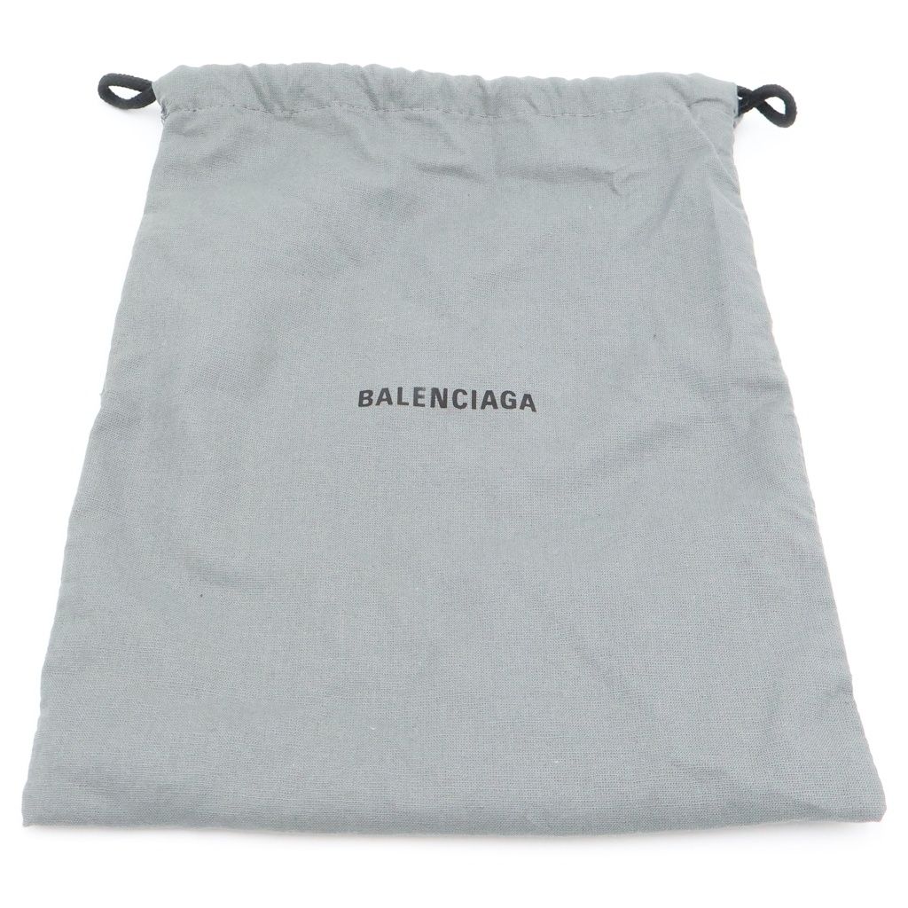 Balenciaga le Cagole Leather Shoulder Bag Phone Pouch Black — view 6