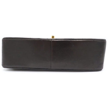 Chanel Diana 25 Chain Shoulder Bag Quilted Black Lambskin Gold — view 4