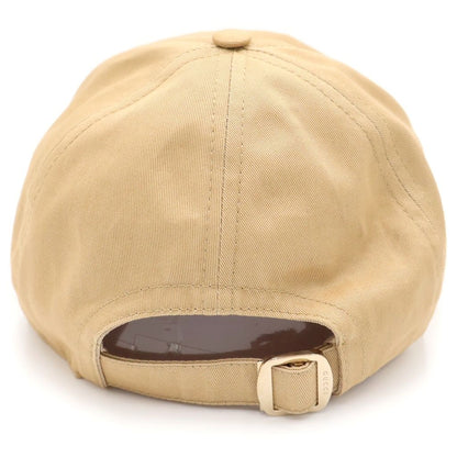 Gucci Logo Embroidery 6 Panel Baseball Cap Hat Beige — view 2