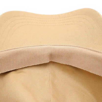 Gucci Logo Embroidery 6 Panel Baseball Cap Hat Beige — view 5