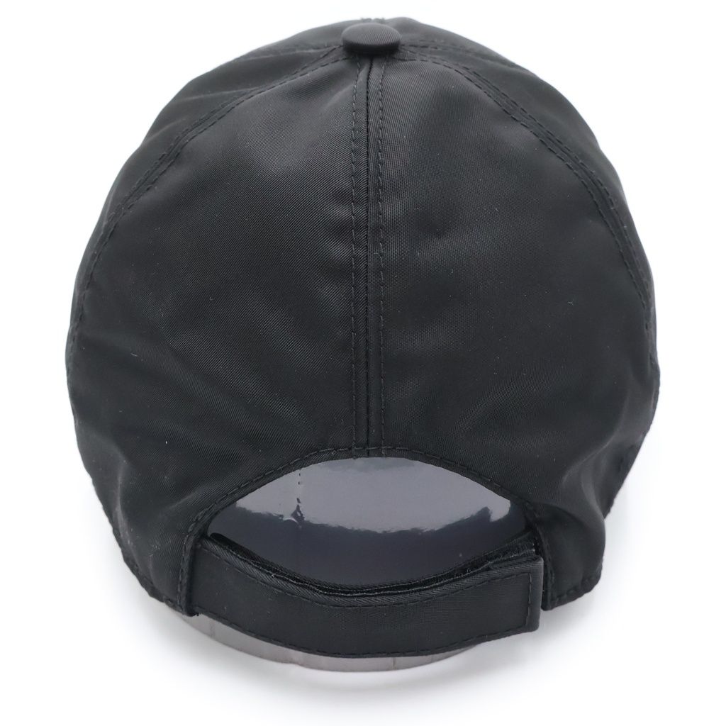 Prada Re-Nylon Baseball Cap Black — view 2