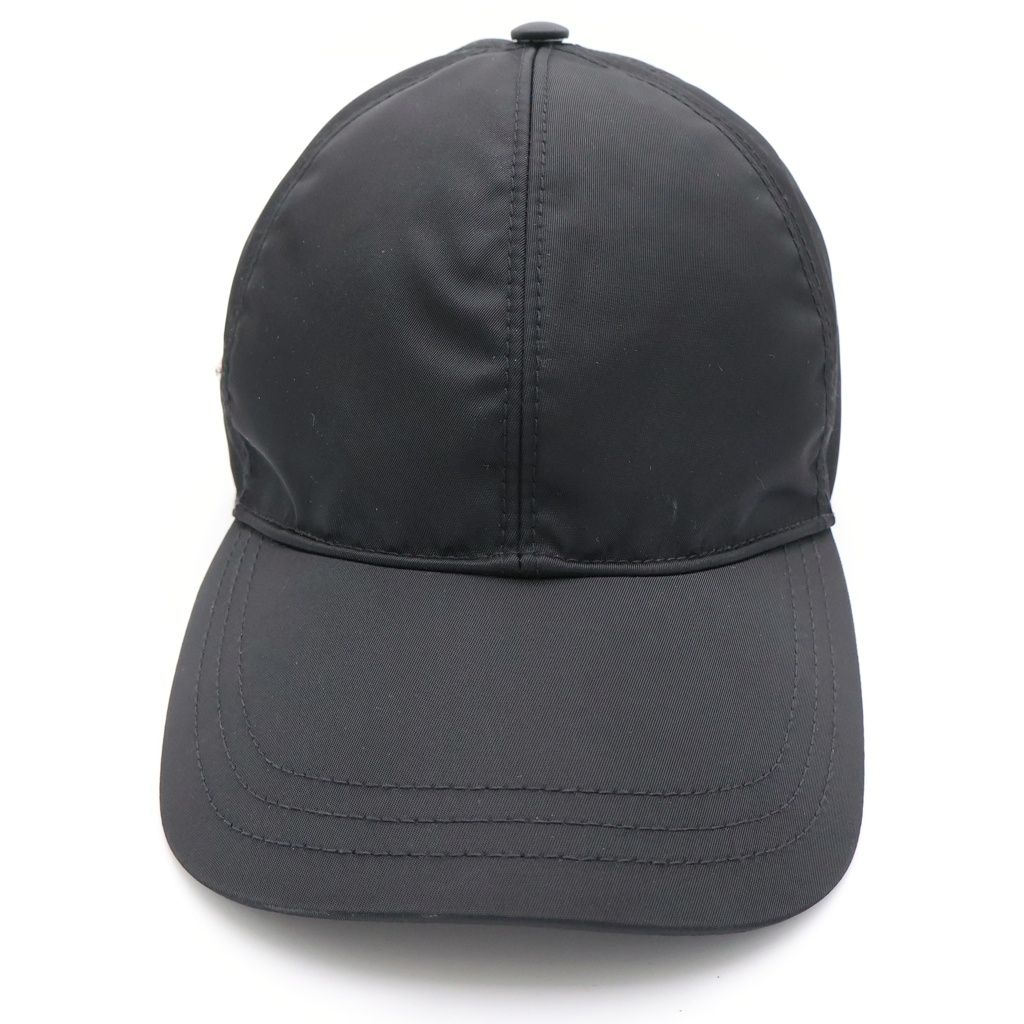 Prada Re-Nylon Baseball Cap Black — view 4