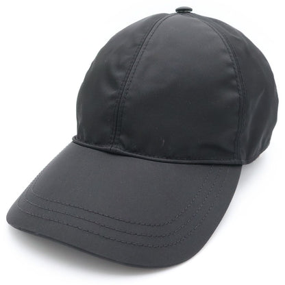 Prada Re-Nylon Baseball Cap Black
