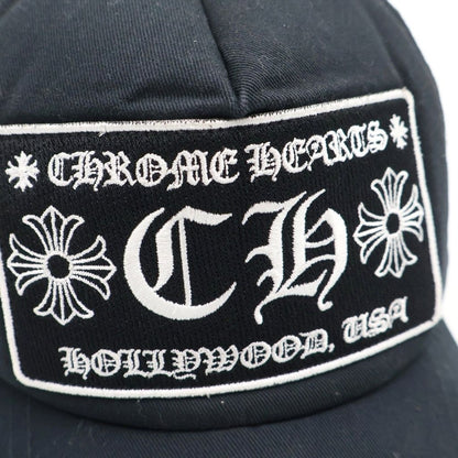 Chrome Hearts CH Patch Camouflage Trucker Mesh Cap Black Green — view 6