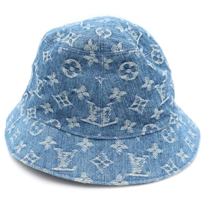 Louis Vuitton Monogram Essential Reversible Bucket Hat Indigo — view 4