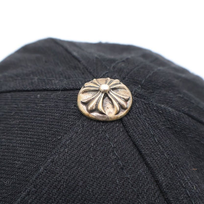 Chrome Hearts Trucker Cap Denim Vain Daga Embroidery Cap Hat Black — view 5