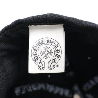 Chrome Hearts Trucker Cap Denim Vain Daga Embroidery Cap Hat Black — view 7