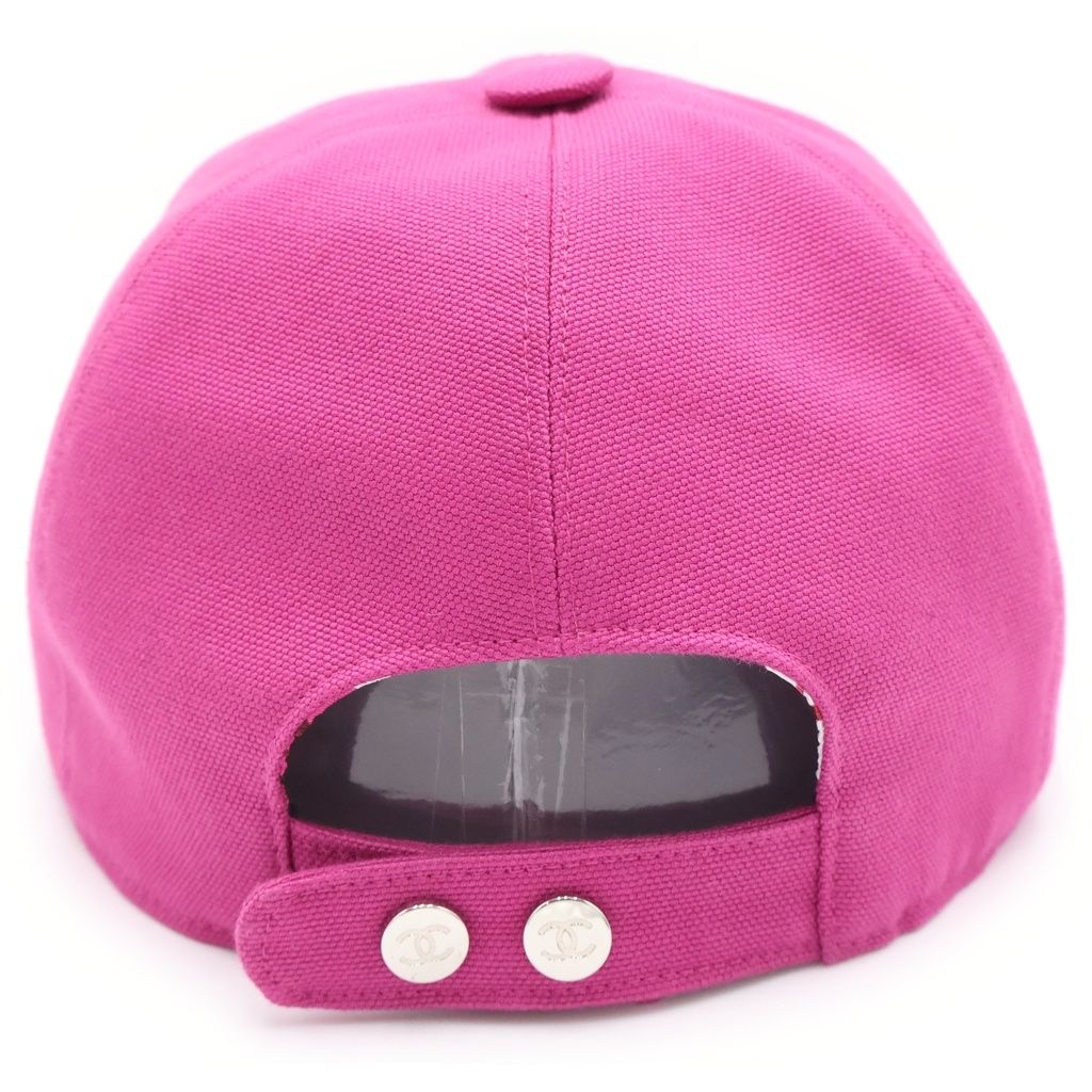 Chanel Beads CC Logo 6 Panel Cap Pink — view 2