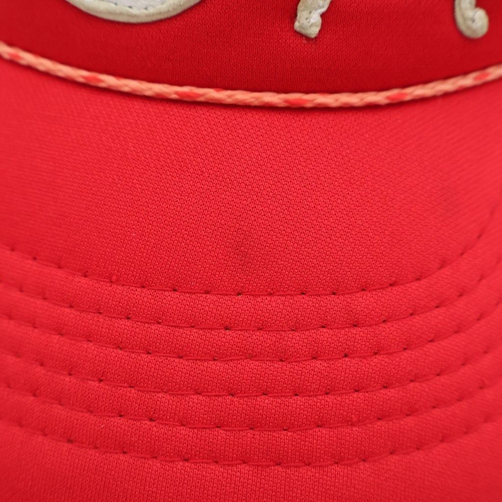 Chrome Hearts Vintage CH Crs Patch Trucker CH Cross Mesh Cap Red — view 7