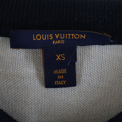 Louis Vuitton Monogram Flower Manlier Long Sleeve Knit Cardigan Navy — view 6