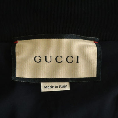 Gucci Hem Logo Jacquard Zip Up Track Jacket Black Yellow — view 7