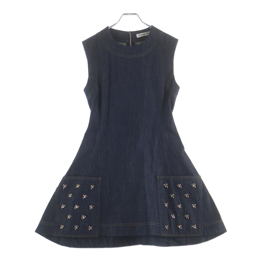 Dior Visual Dress Navy