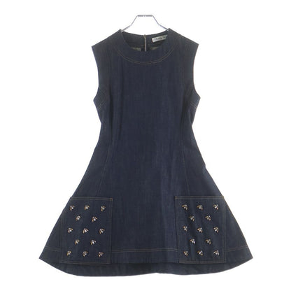 Dior Visual Dress Navy