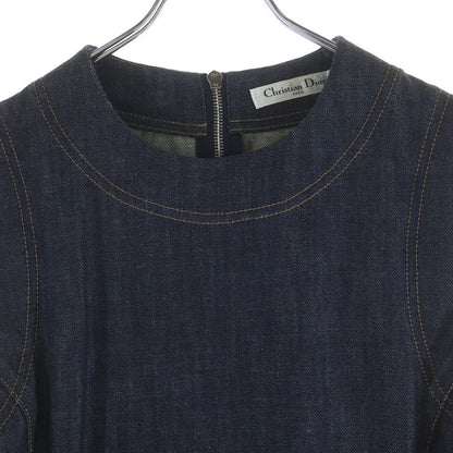 Dior Visual Dress Navy — view 3