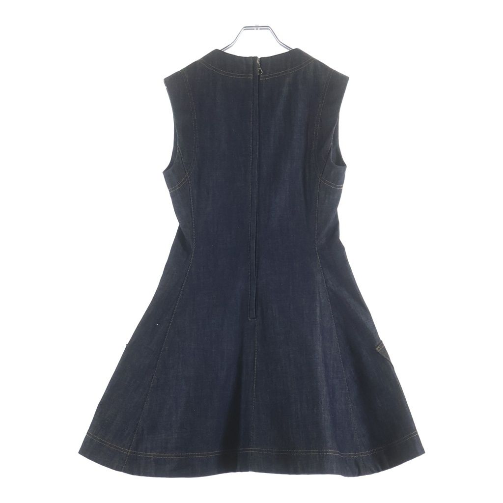 Dior Visual Dress Navy — view 2