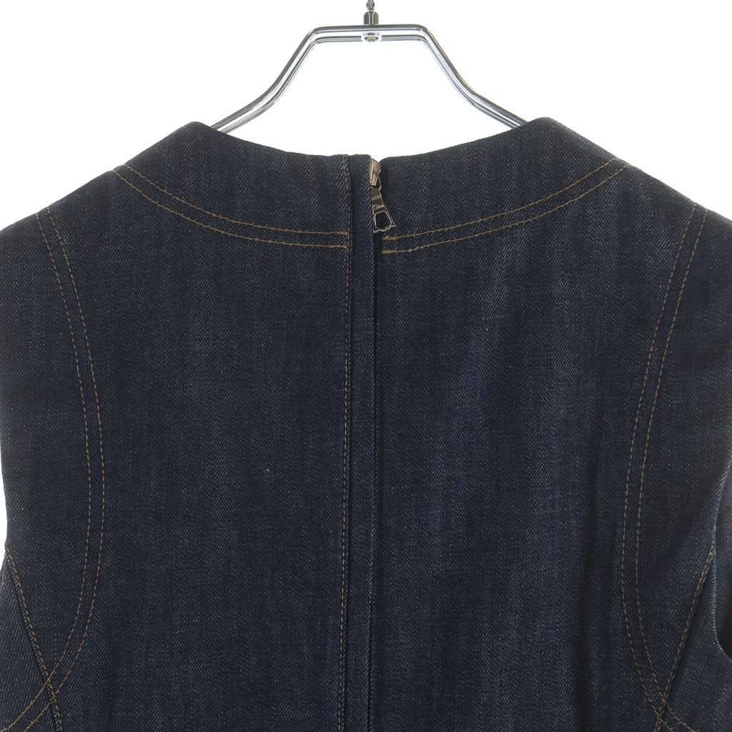 Dior Visual Dress Navy — view 4