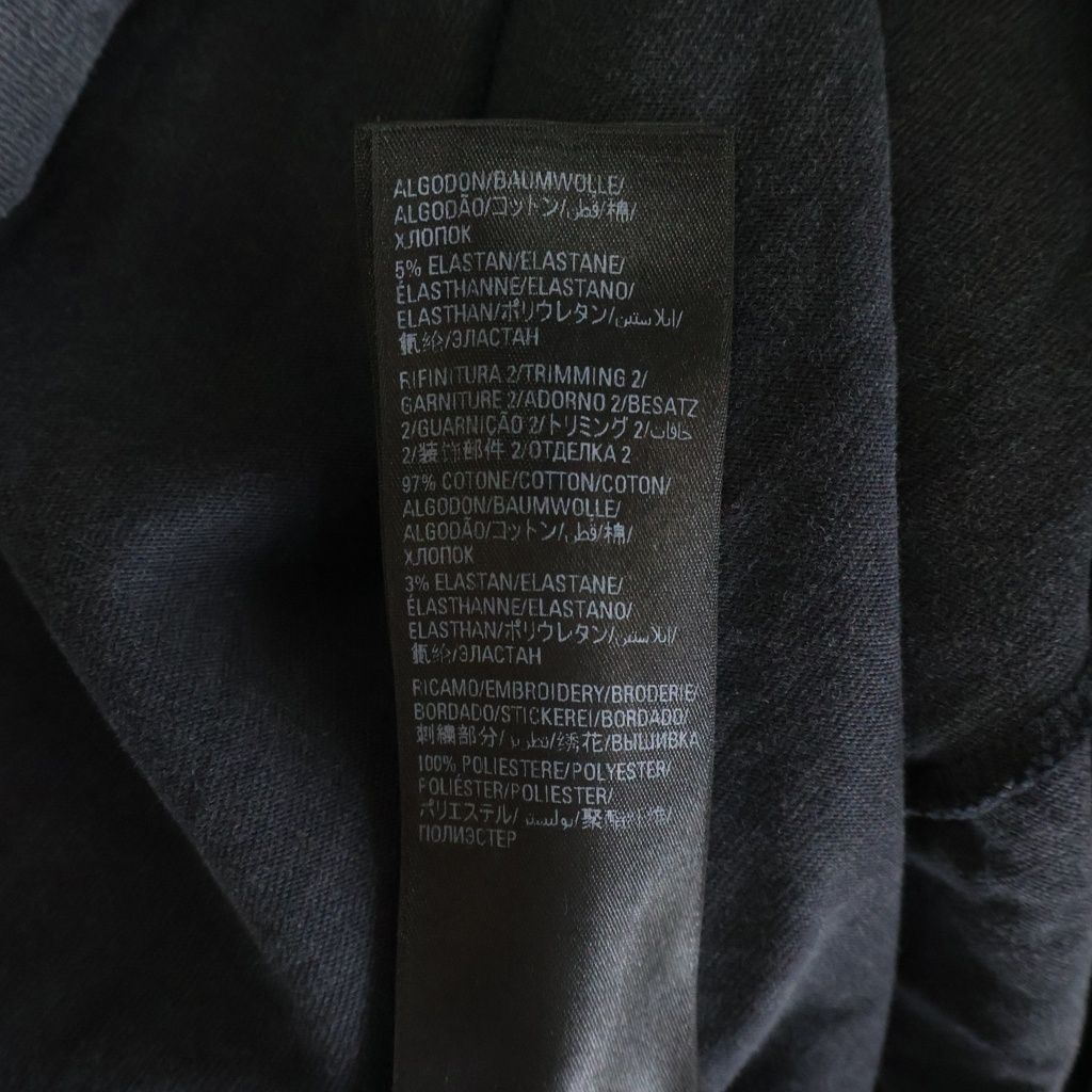 Balenciaga Inside Out Vintage Jersey Layered L S T-Shirt Long Sleeve T Black — view 7