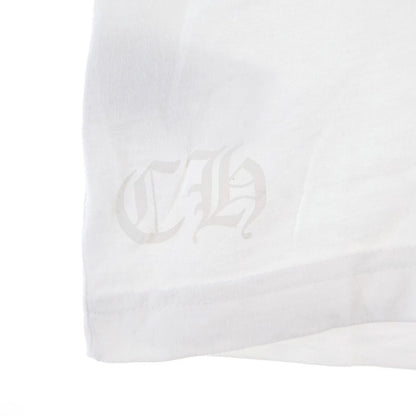 Chrome Hearts CH T-Shirt Neck Logo Short Sleeve White — view 6