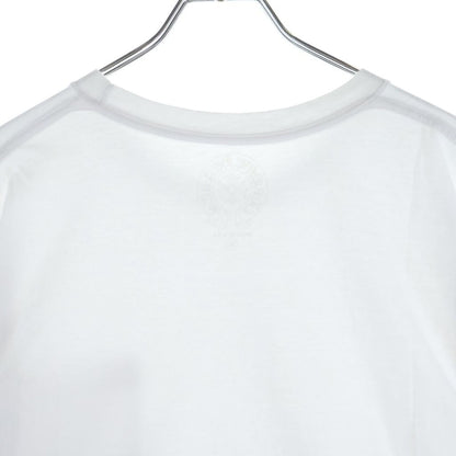 Chrome Hearts CH T-Shirt Neck Logo Short Sleeve White — view 4