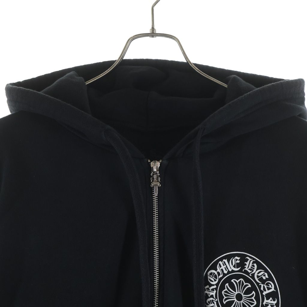 Chrome Hearts Sweatshirt Plvr Malibu Limited Backhoe Shu Print Zip Up Hoodie — view 3