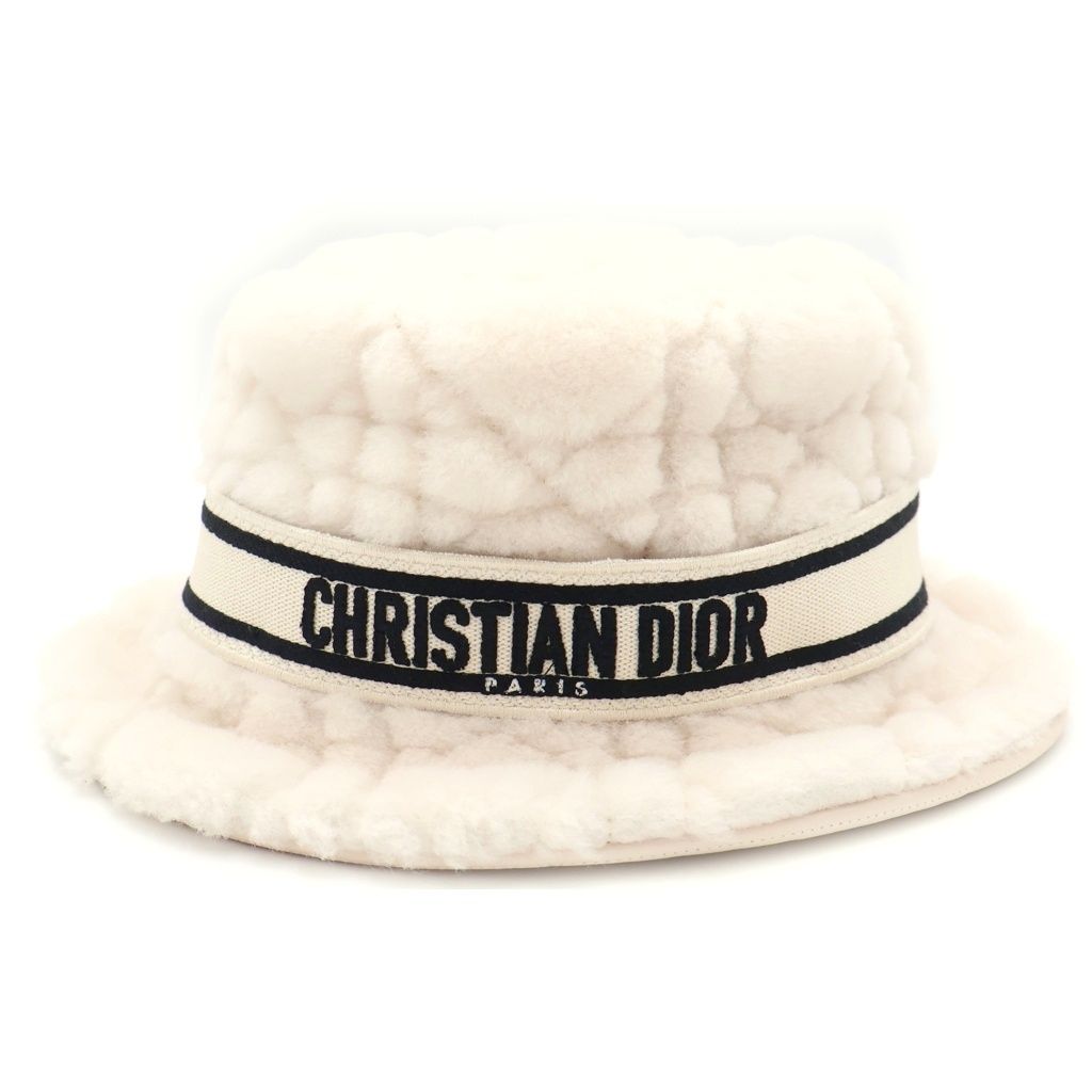 Dior D Bobbi Bob Hat Fur White — view 4