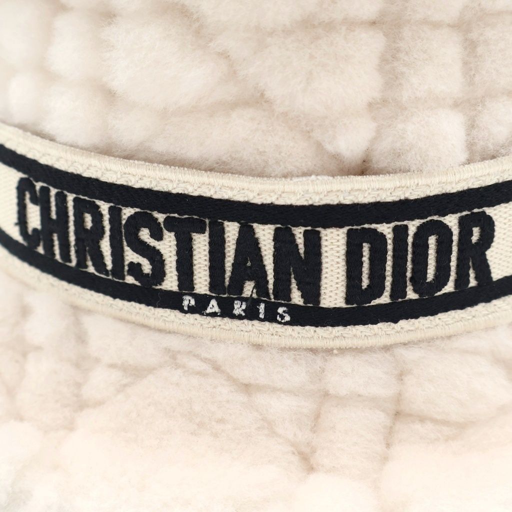 Dior D Bobbi Bob Hat Fur White — view 6