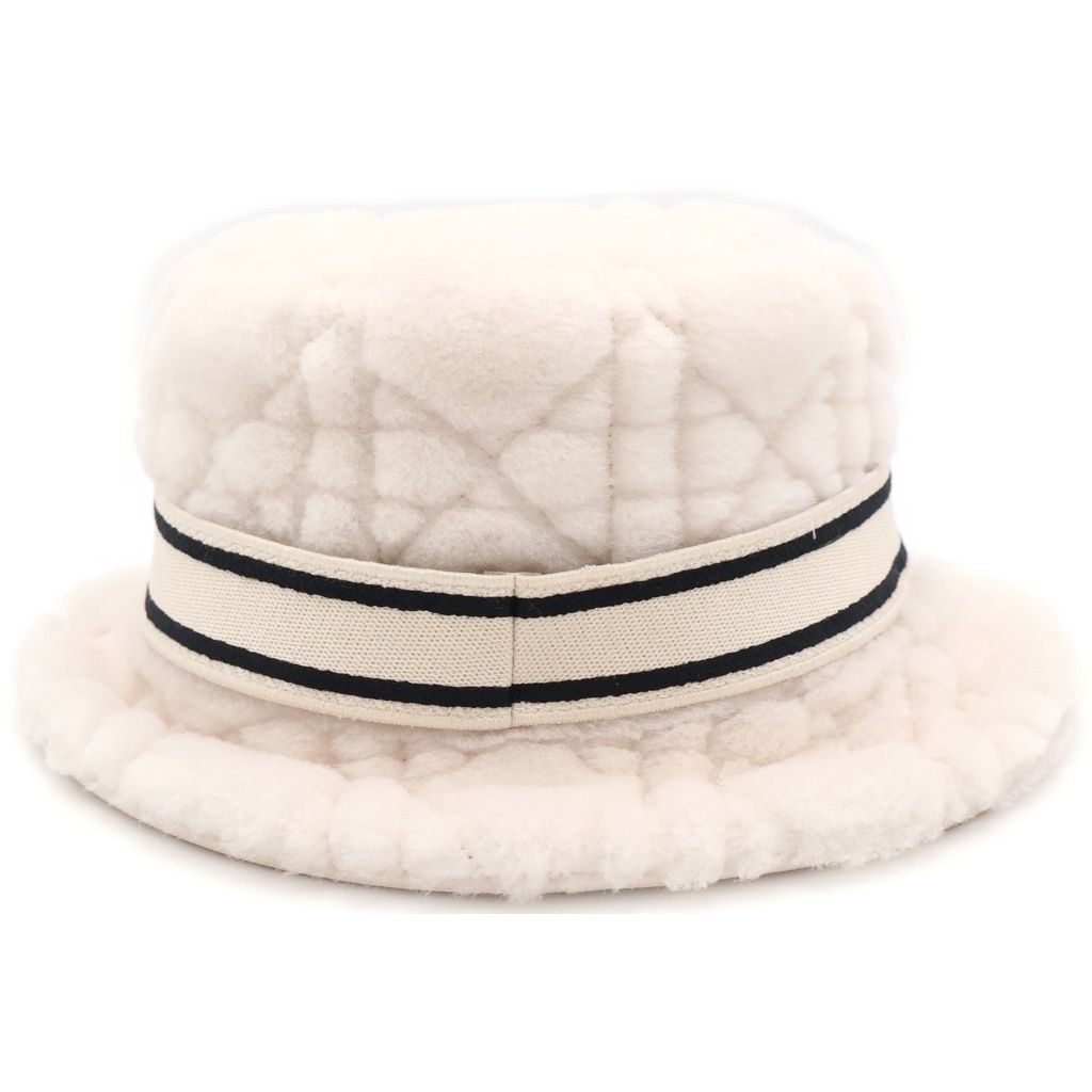 Dior D Bobbi Bob Hat Fur White — view 2