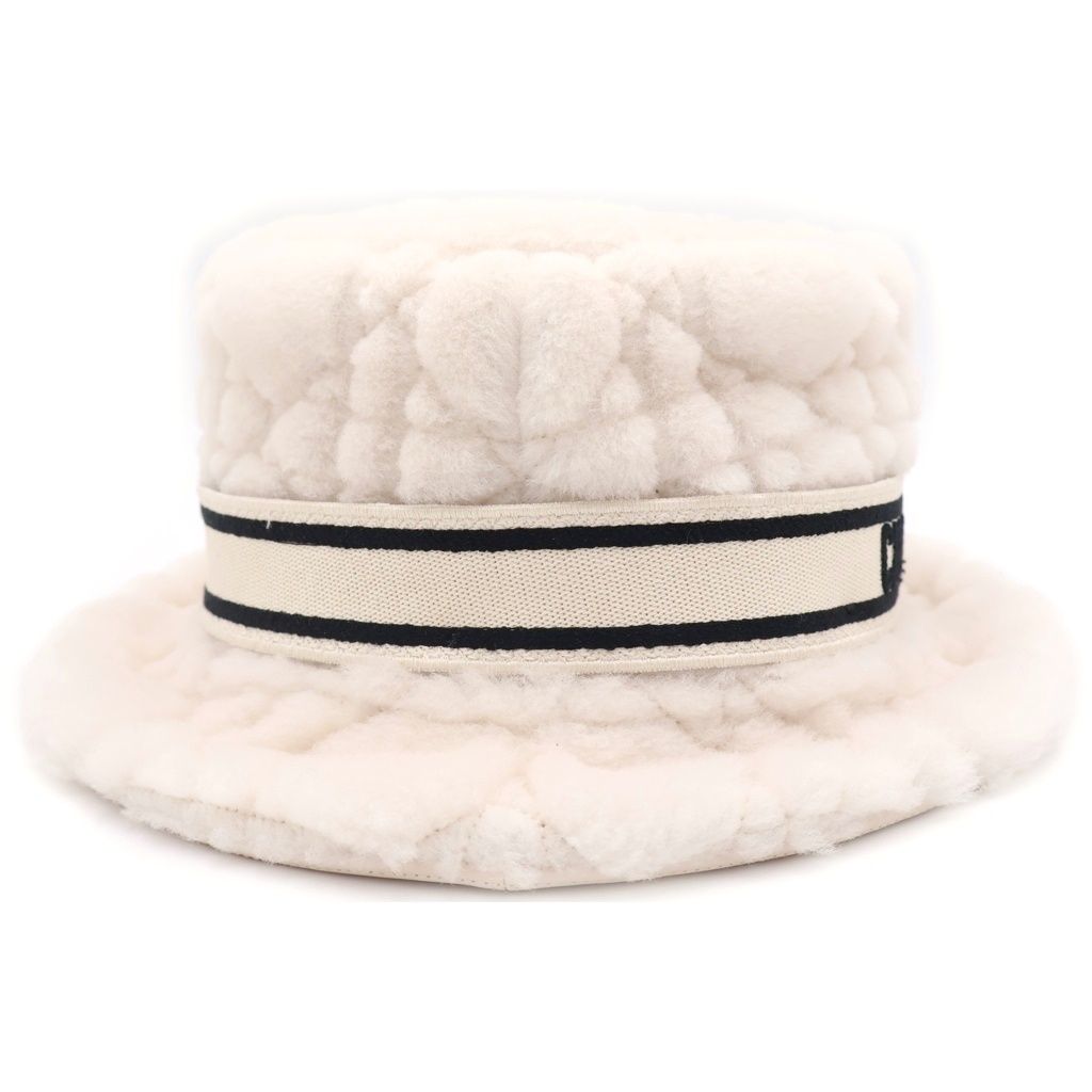 Dior D Bobbi Bob Hat Fur White — view 3